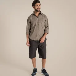 Kiwi-Langarmshirt für Herren | Pebble