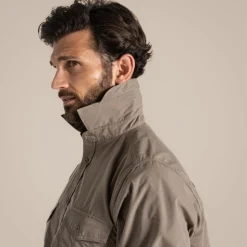 Kiwi-Langarmshirt für Herren | Pebble