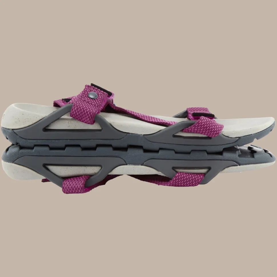 Lady Locke Sandalen für Damen | Charcoal / Raspberry