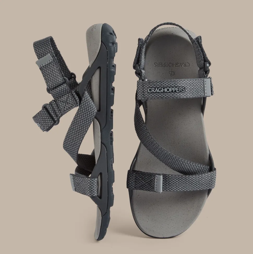 Lady Locke Sandalen für Damen | Charcoal / Raspberry