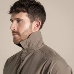 Langärmeliges Expert Kiwi-Hemd für Herren | Pebble