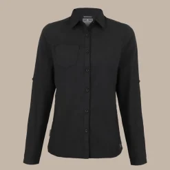 Langärmeliges Expert Kiwi-Shirt für Damen | Black
