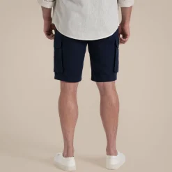 Leichte NosiBotanical Howle Shorts für Herren | Blue Navy