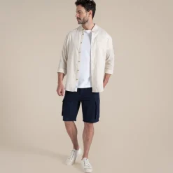 Leichte NosiBotanical Howle Shorts für Herren | Blue Navy