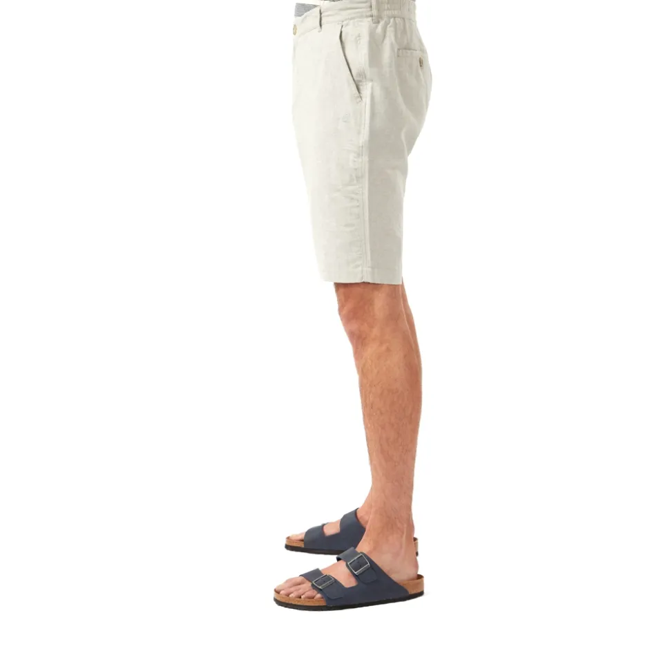 Leichte NosiBotanical Kier Shorts für Herren | Parchment Marl
