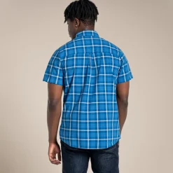 Men's Menlo Short Sleeved Shirt | Spruce Green Marl