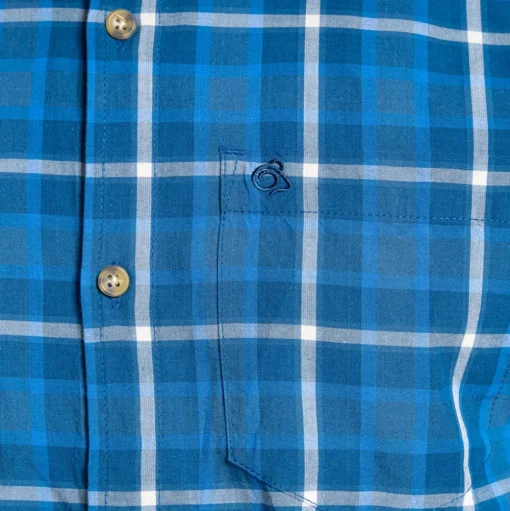 Men's Menlo Short Sleeved Shirt | Spruce Green Marl