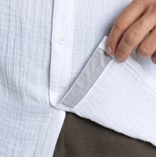 Moro Hemd mit langem Ärmel für Herren | White