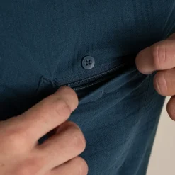 Moro Hemd mit langem Ärmel für Herren | Blue Stone