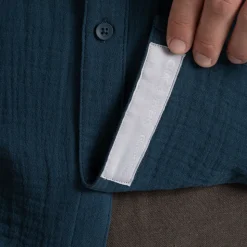 Moro Hemd mit langem Ärmel für Herren | Blue Stone