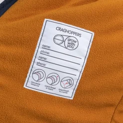 Nephin Jacke für Kinder | Pumpkin Spice / Blue Navy