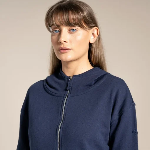 Nosibotanical Eden Kapuzenjacke für Damen | Blue Navy