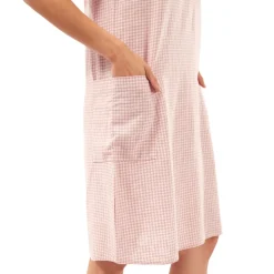 NosiBotanical Marin Kleid für Damen | Brushed Lilac Check