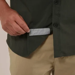 NosiLife Adventure II Hemd mit kurzem Ärmel | Dark Khaki