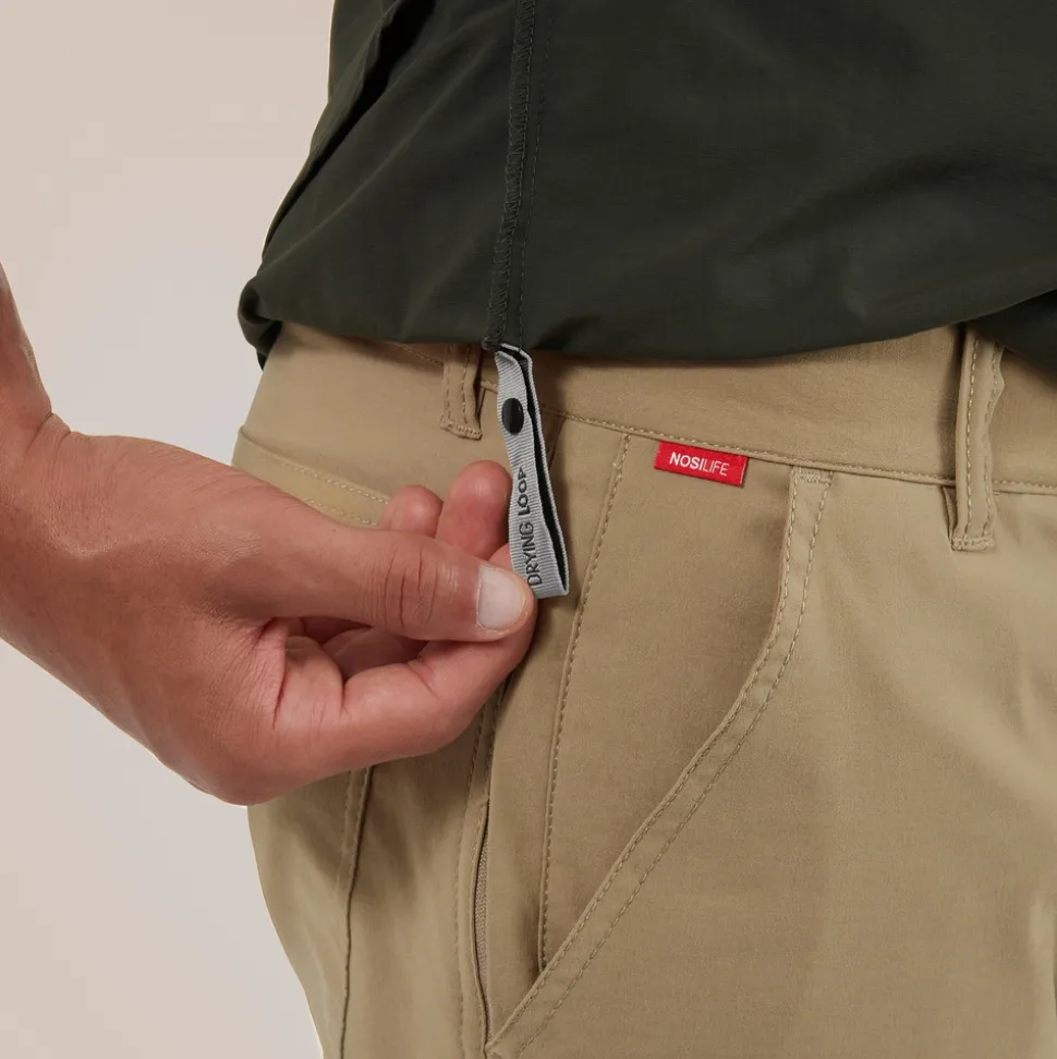 NosiLife Adventure II Hemd mit kurzem Ärmel | Dark Khaki