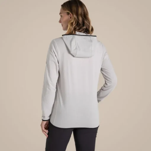 NosiLife Afia Kapuzenjacke für Damen | Light Grey Marl