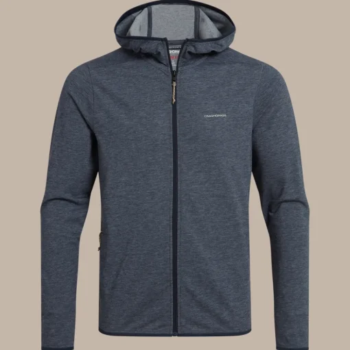 NosiLife Deft Kapuzenjacke für Herren | Blue Navy Marl