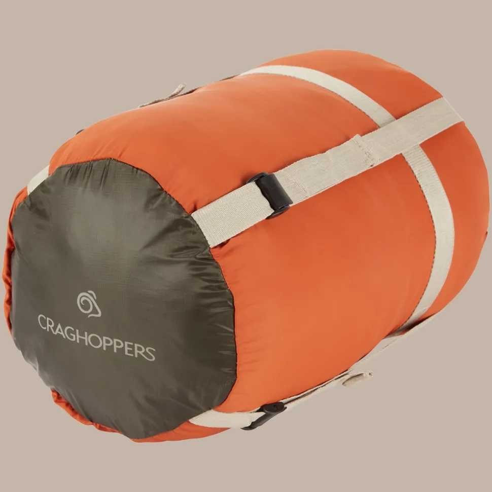 NosiLife Eco 100 Schlafsack | Woodland Green / Potters Clay