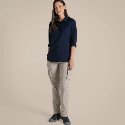 NosiLife Freeda Langarmshirt für Damen | Blue Navy