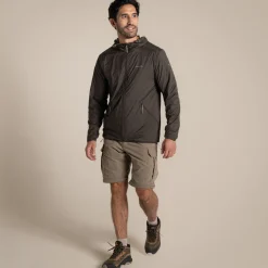 NosiLife Ovis Wendejacke für Herren | Woodland Green / Earthenware