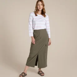 NosiLife Pro Midi Rock für Damen | Wild Olive