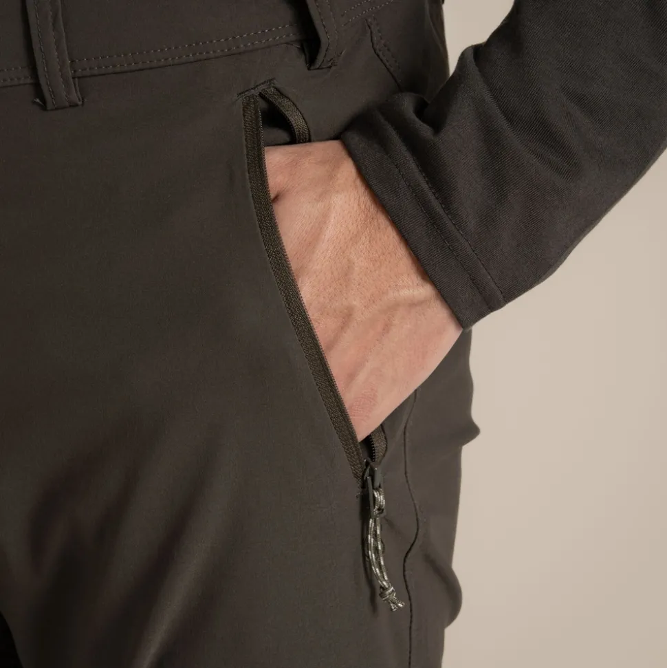 NosiLife Pro Zip Off III-Hose für Herren | Woodland Green