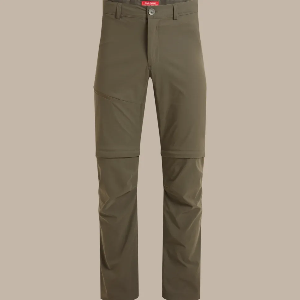 NosiLife Pro Zip Off III-Hose für Herren | Woodland Green