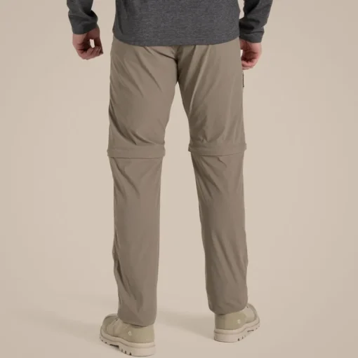 NosiLife Pro Zip Off III-Hose für Herren | Pebble
