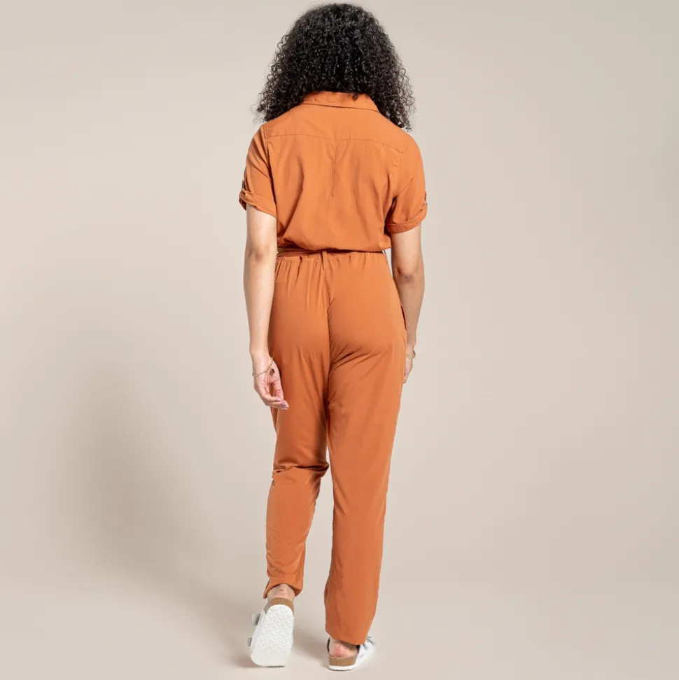 Nosilife Rania Jumpsuit für Damen | Toasted Pecan