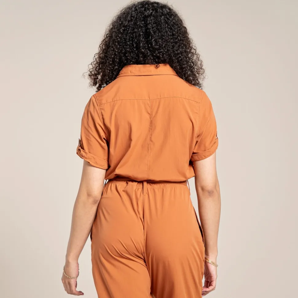 Nosilife Rania Jumpsuit für Damen | Toasted Pecan