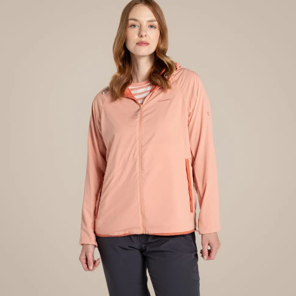 NosiLife Rosa Wendejacke für Damen | Red Sandstone / Clay