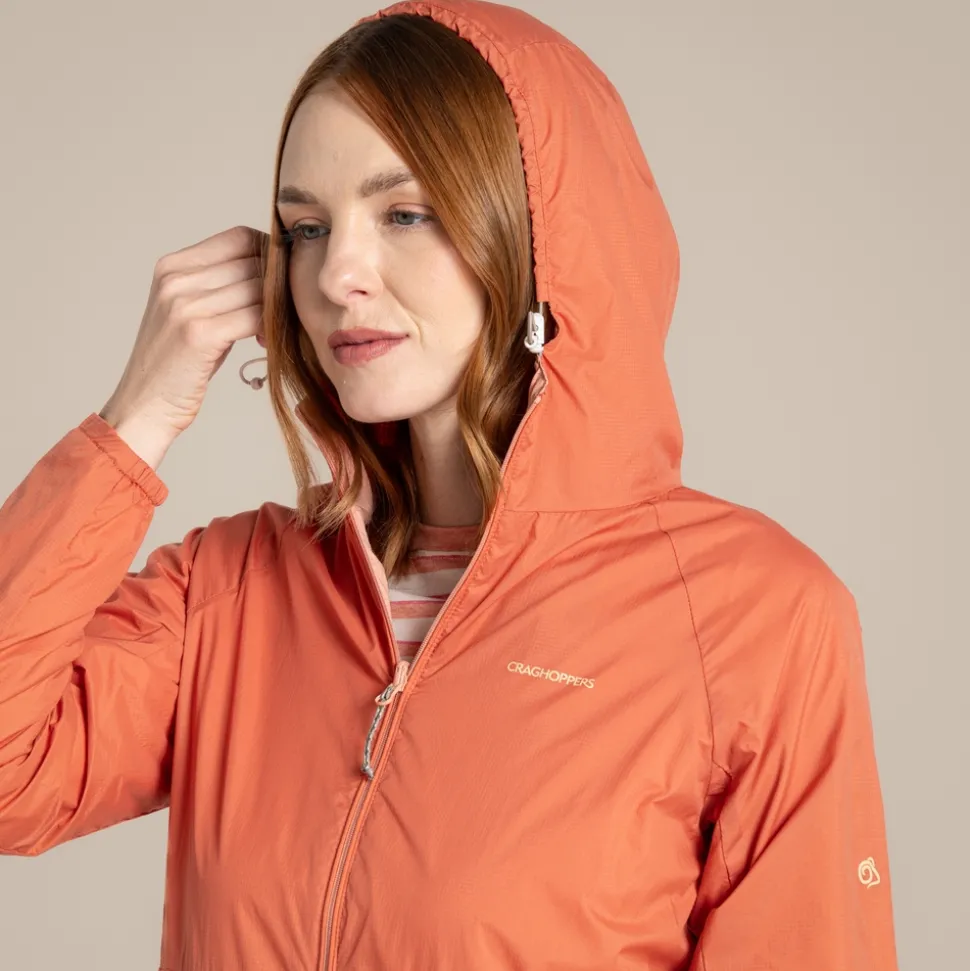 NosiLife Rosa Wendejacke für Damen | Red Sandstone / Clay