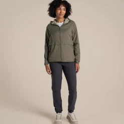 NosiLife Rosa Wendejacke für Damen | Wild Olive / Vert