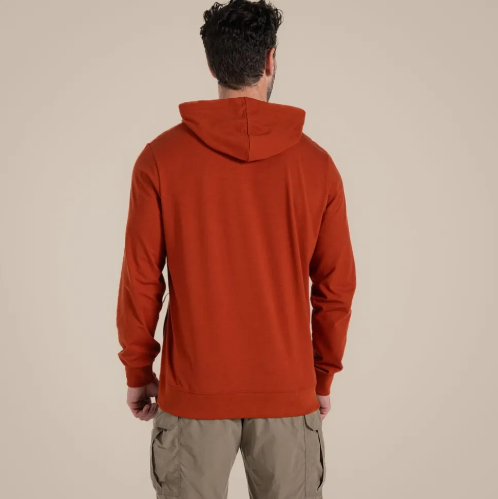 NosiLife Tagus Kapuzenoberteil für Herren | Red Beach