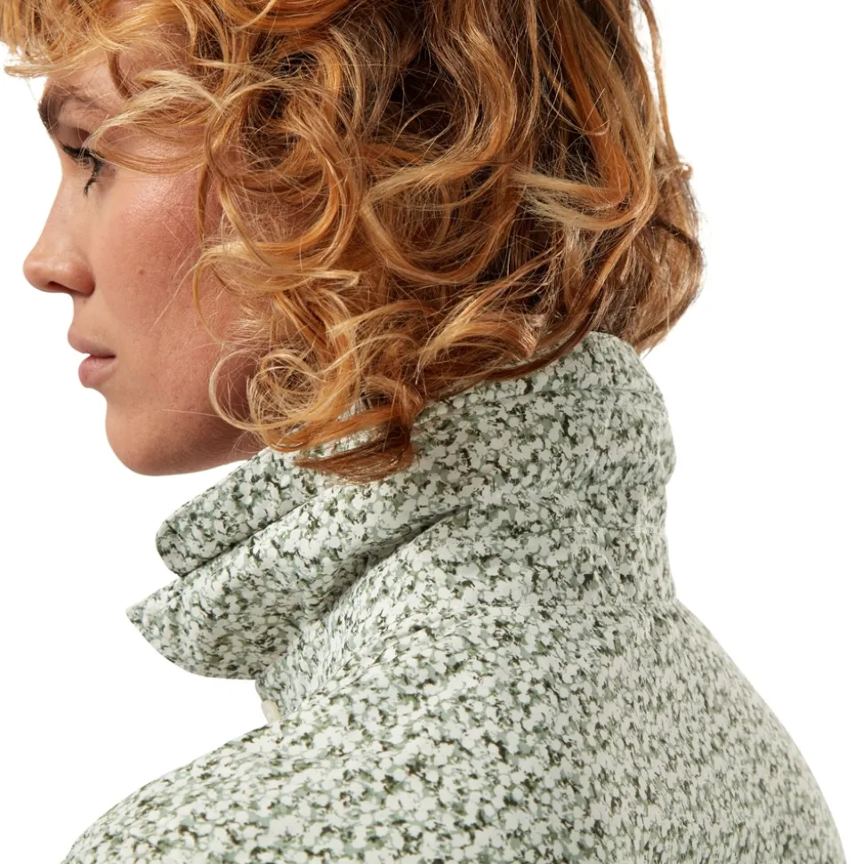 NosiLife Tayma Kurzärmelige Bluse | Sage Print