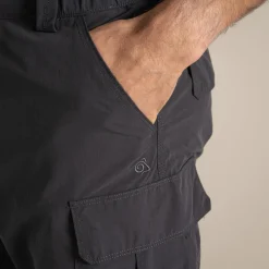 NosiLife Zip Off III-Hose für Herren | Black Pepper