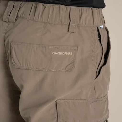 NosiLife Zip Off III-Hose für Herren | Pebble