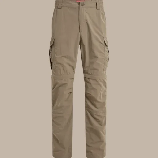 NosiLife Zip Off III-Hose für Herren | Pebble