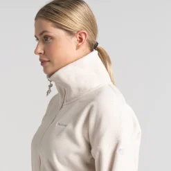 Polartec Caprice Full Zip Fleece für Damen | Ecru