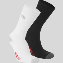 Unisex-Insektenschutz-Socken im Doppelpack | Black / White