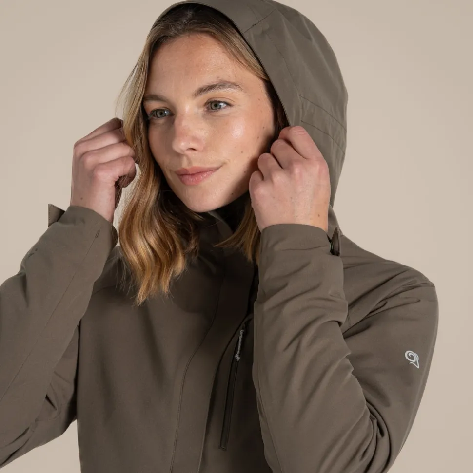 Wasserdichte Caldbeck-Jacke für Damen | Wild Olive