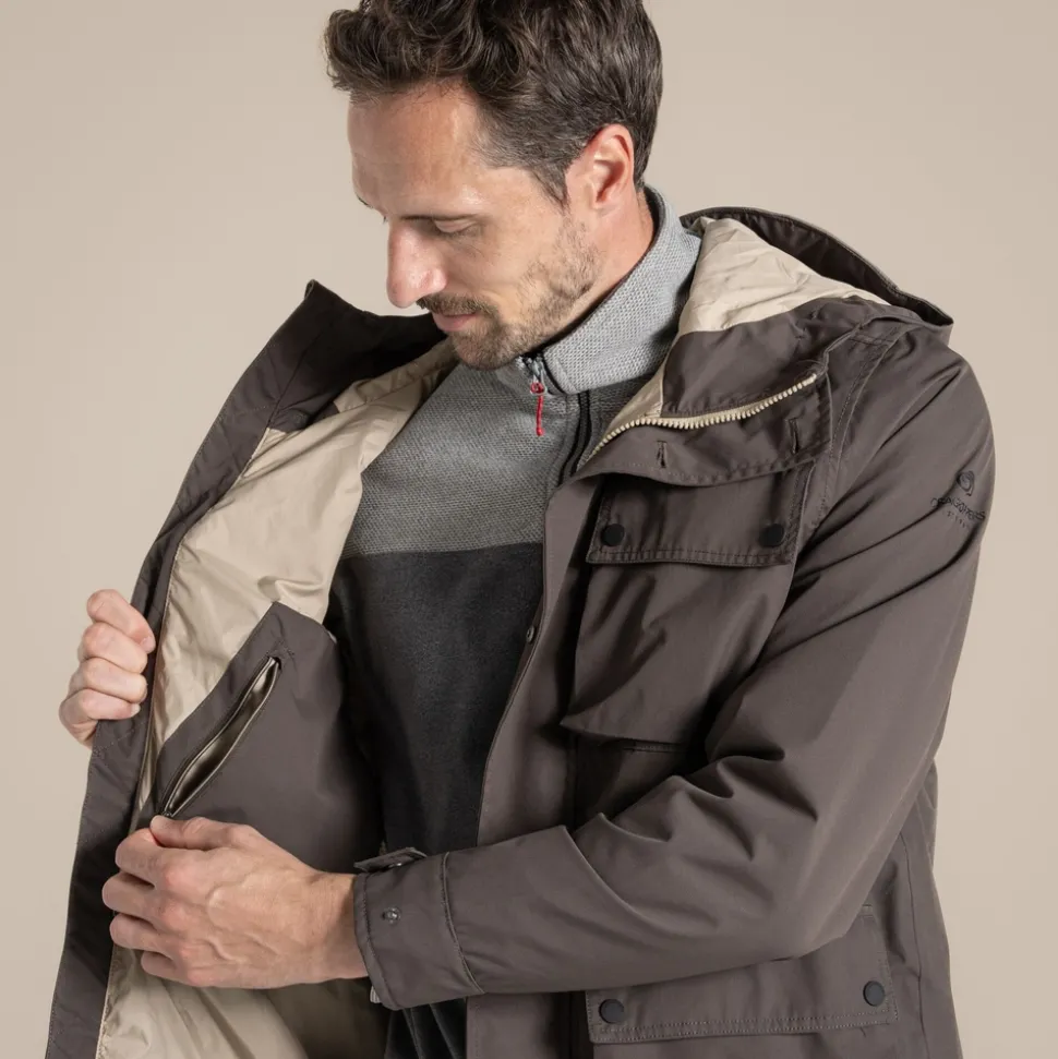 Wasserdichte Hartley-Jacke für Herren | Woodland Green