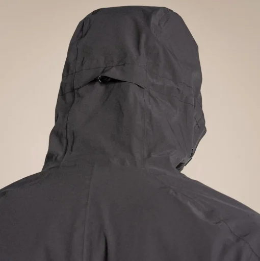 Wasserdichte Lorton Stretch-Jacke für Herren | Black Pepper