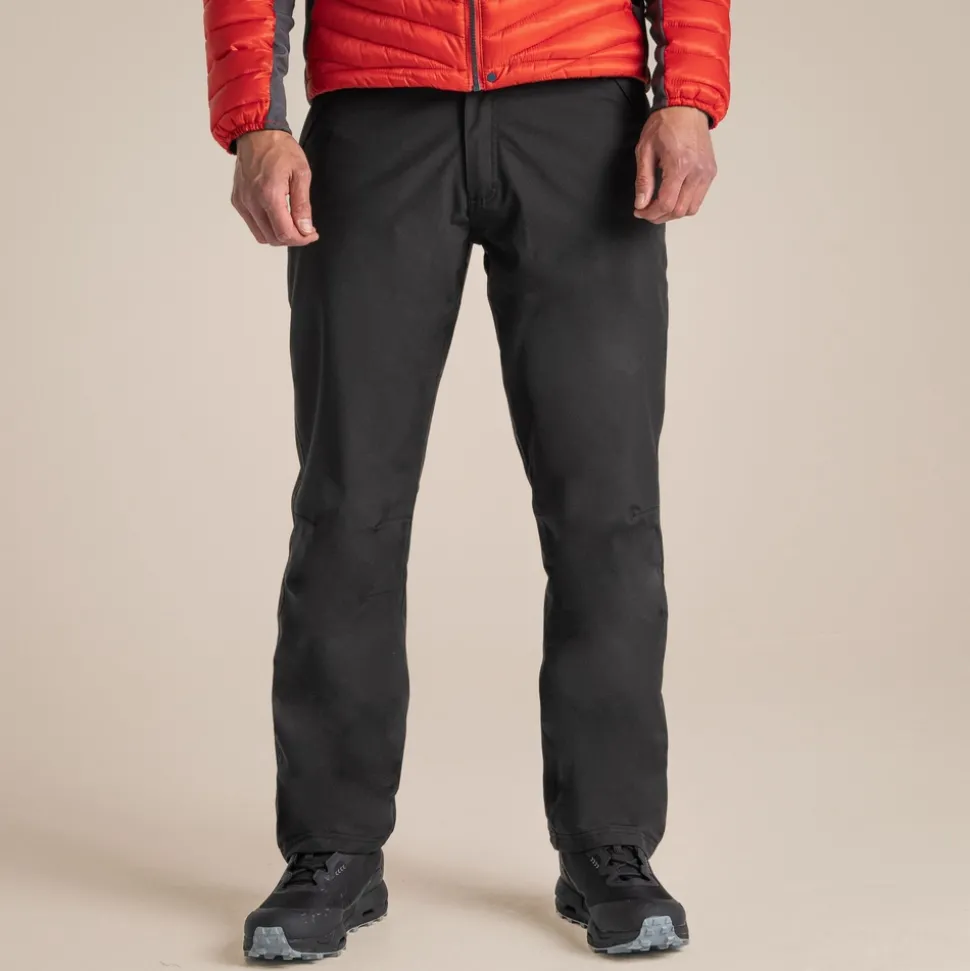Wasserdichte Steall II Thermo-Hose für Herren | Black