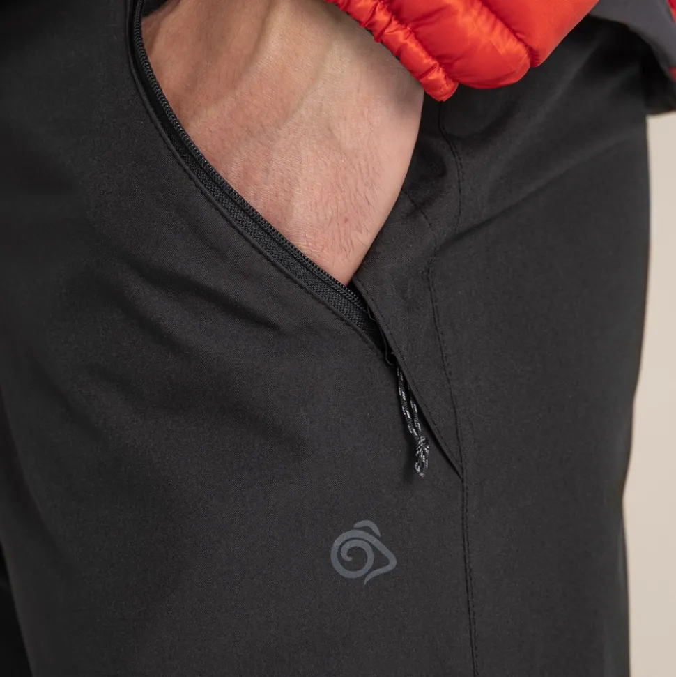 Wasserdichte Steall II Thermo-Hose für Herren | Black