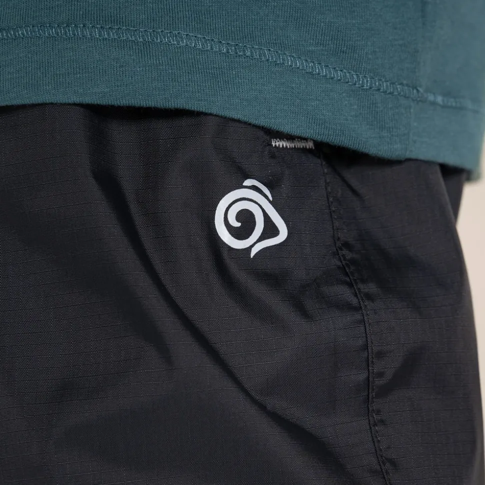 Wasserdichte Unisex-Überhose Triton für Kinder | Black