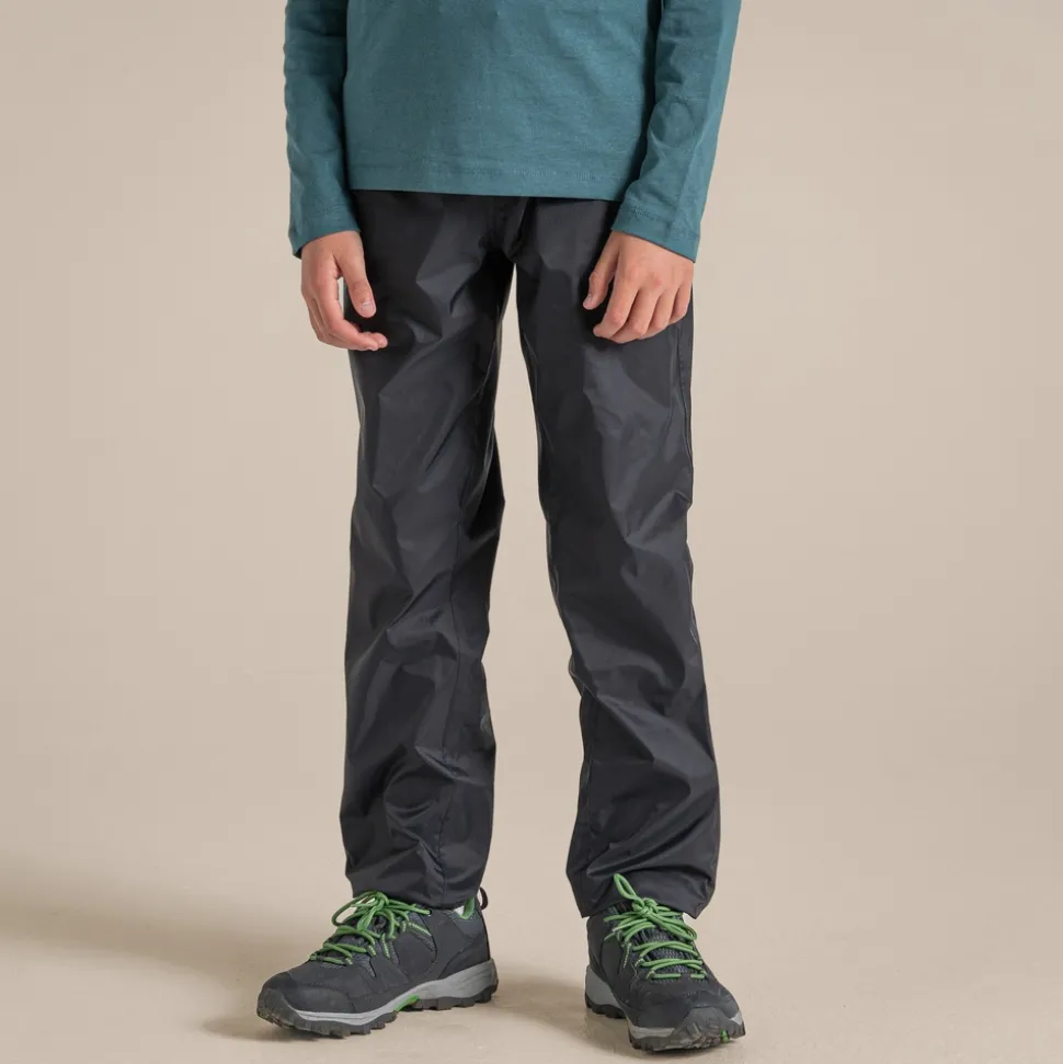 Wasserdichte Unisex-Überhose Triton für Kinder | Black