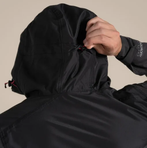 Wasserdichte Vanth-Jacke für Herren | Black Pepper / Black
