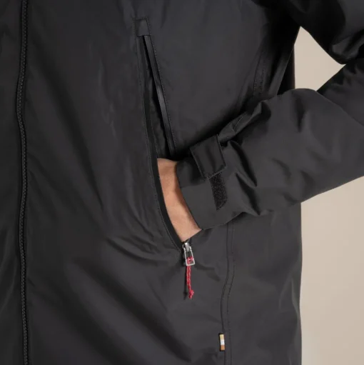 Wasserdichte Vanth-Jacke für Herren | Black Pepper / Black