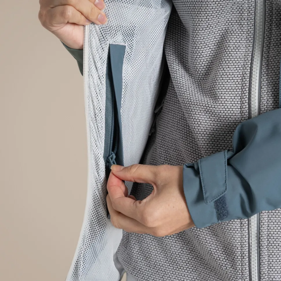 Wasserdichte Vanth-Jacke für Damen | Storm Grey